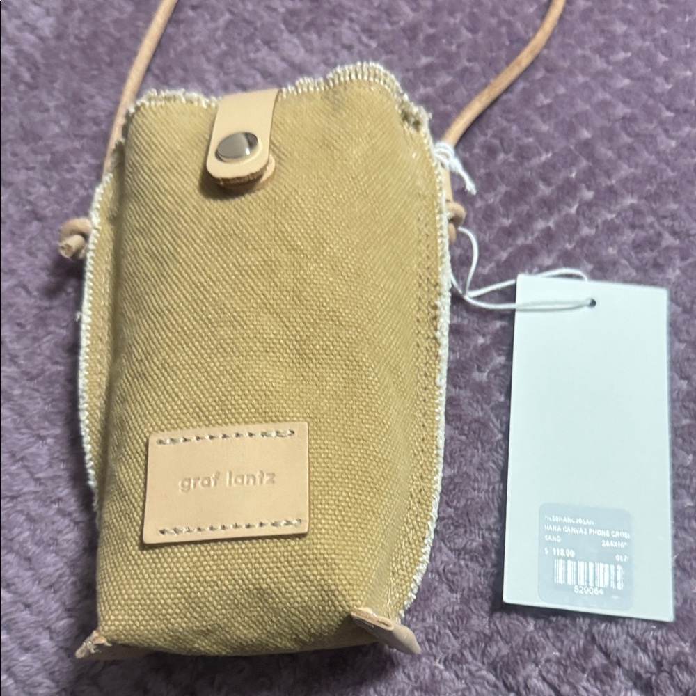 Graf Lantz Mustard Crossbody Bag